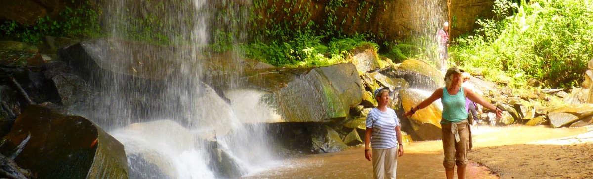 Sheldrick Falls in den Shimba Hills