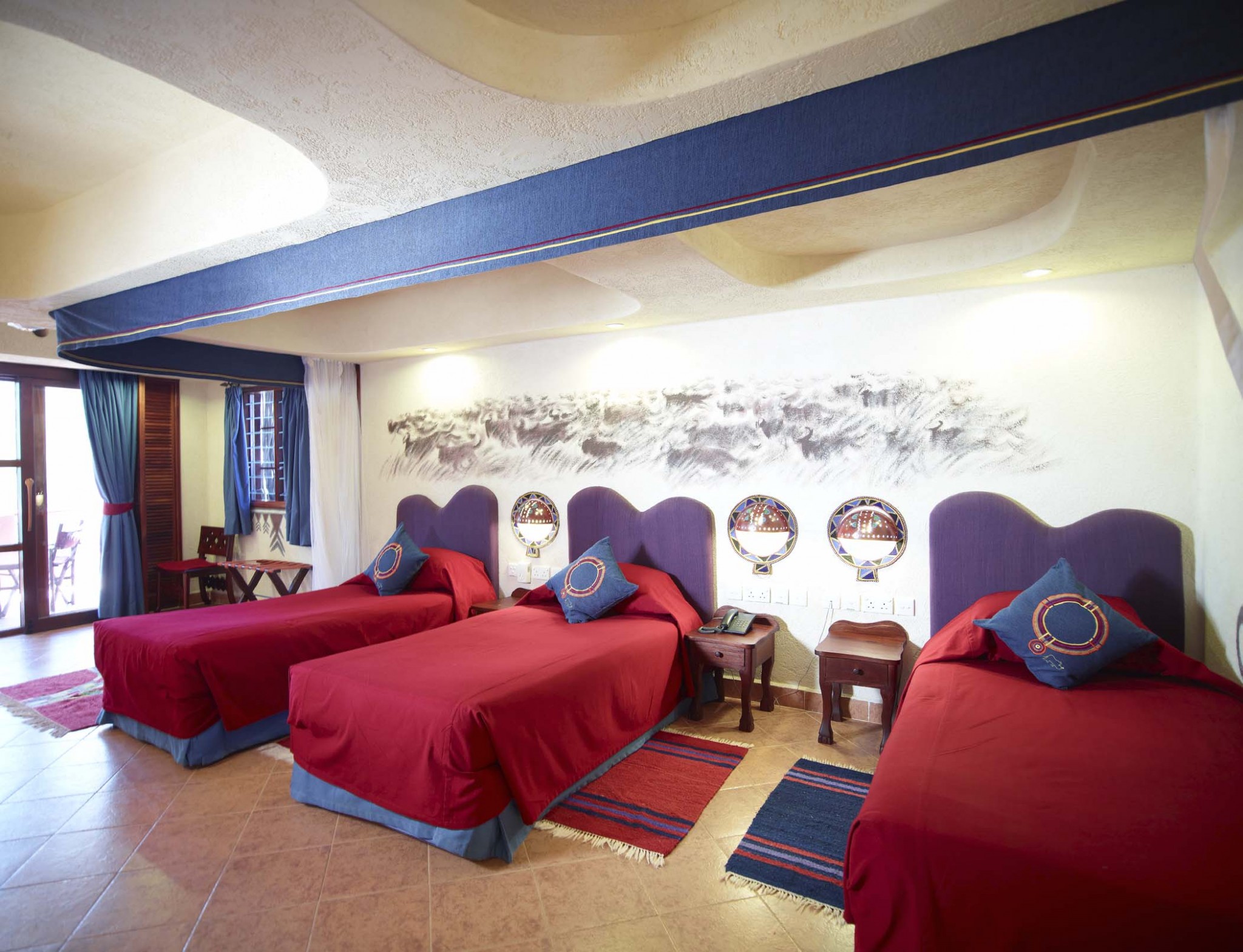 Zimmer in der Amboseli Serena Lodge