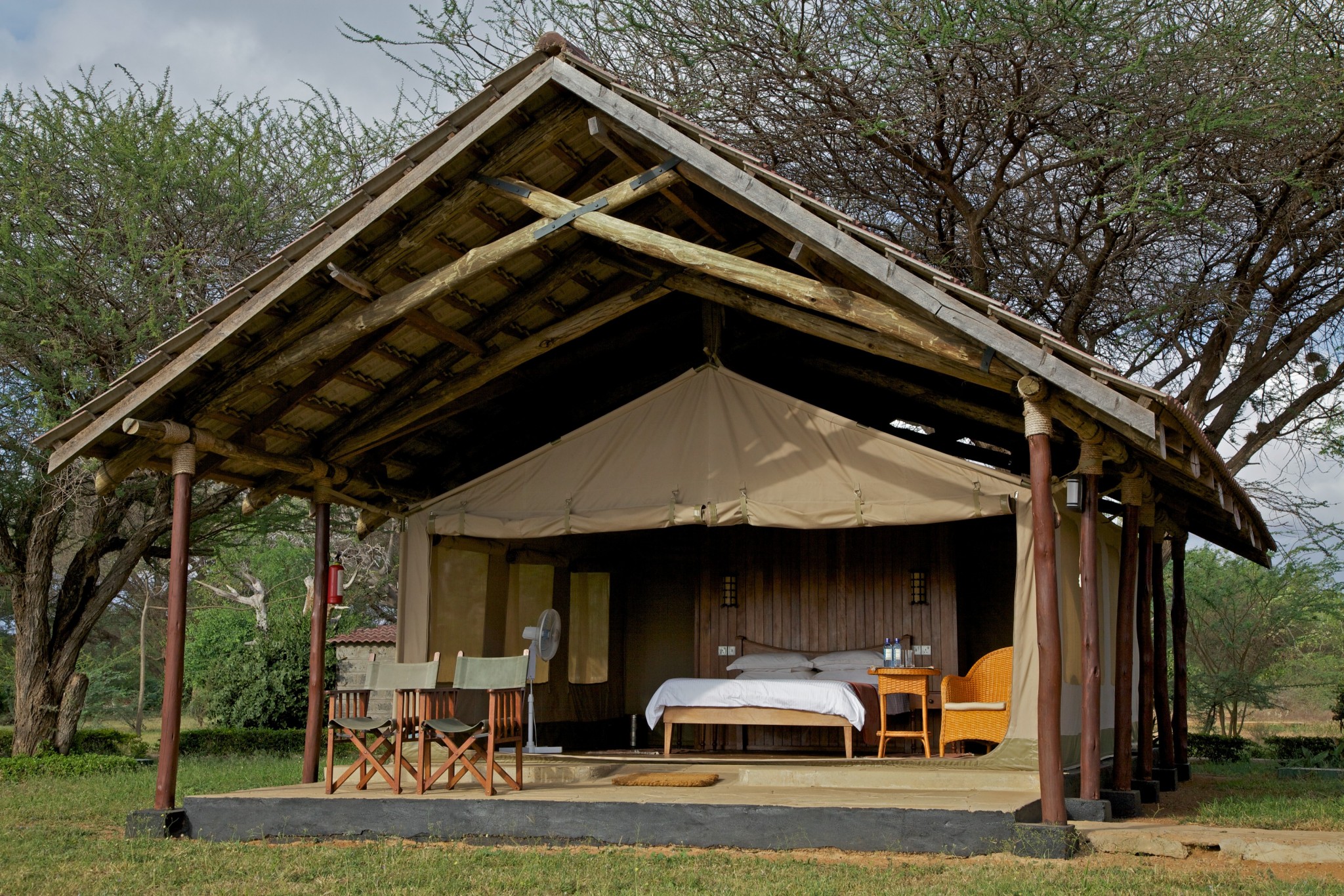 Zelt-Unterbringung in der Ashnil Aruba Lodge