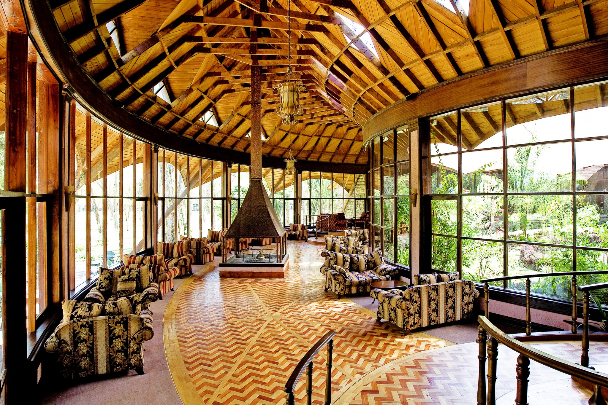 Lounge in der Lake Naivasha Sopa Lodge