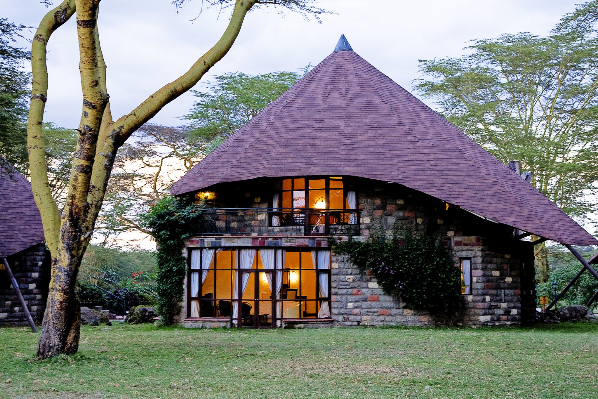 Bungalow Zimmer in der Lake Naivasha Sopa Lodge