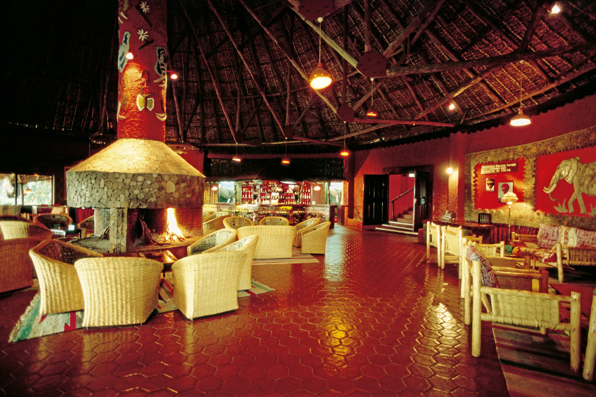 Lagerfeuer in der Mara Sopa Lodge