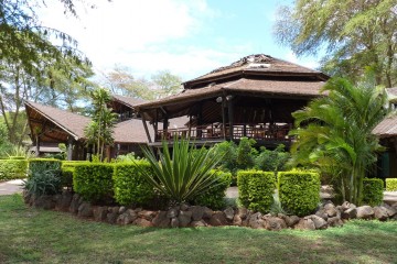Haupthaus der Ol Tukai Lodge