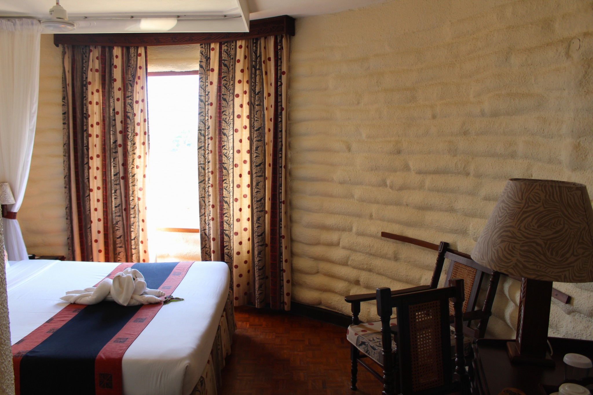 Zimmer in der Sarova Saltlick Game Lodge