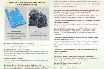 Plastiktütenverbot in Kenia Info Umweltministerium