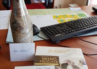 Kunden-Dankeschön an Keniaurlaub Spezialst Reisekontor Schmidt