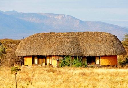 Cottage in der Samburu Sopa Lodge während einer Keniaurlaub Safari Reise mit Keniaspezialist Reisekontor Schmidt