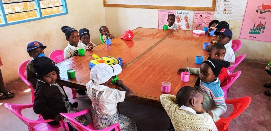 Der Kindergarten unserer Patenschule in Kenia