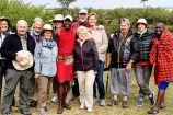 Safari in der Masai Mara - Reisegruppe des Keniaurlaub Spezialist Reisekontor Schmidt Leipzig