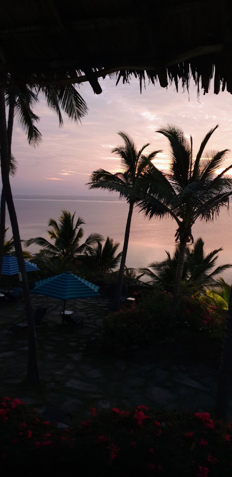 Blick aufs Meer vom Hotel Bahari Beach Kenia