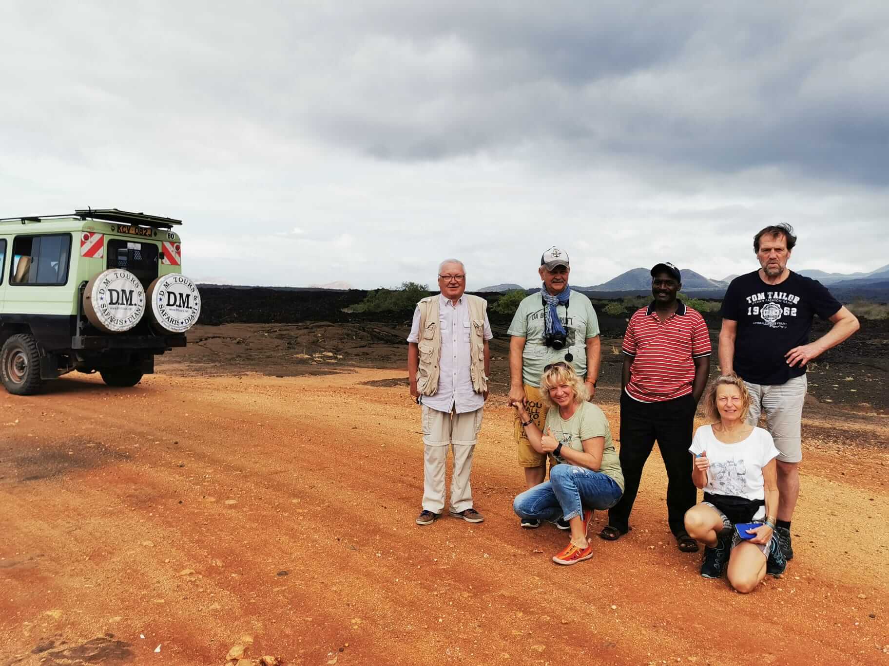 Keniareise Safaritour Gruppenbild
