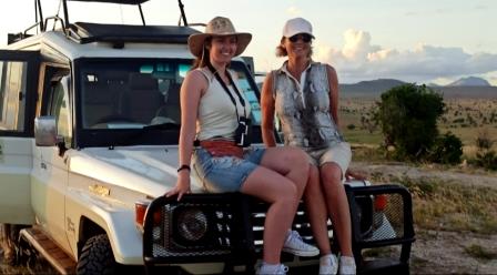 Keniaurlaub-Safari-Gäste auf Kenia Safari Afrika zum Träumen