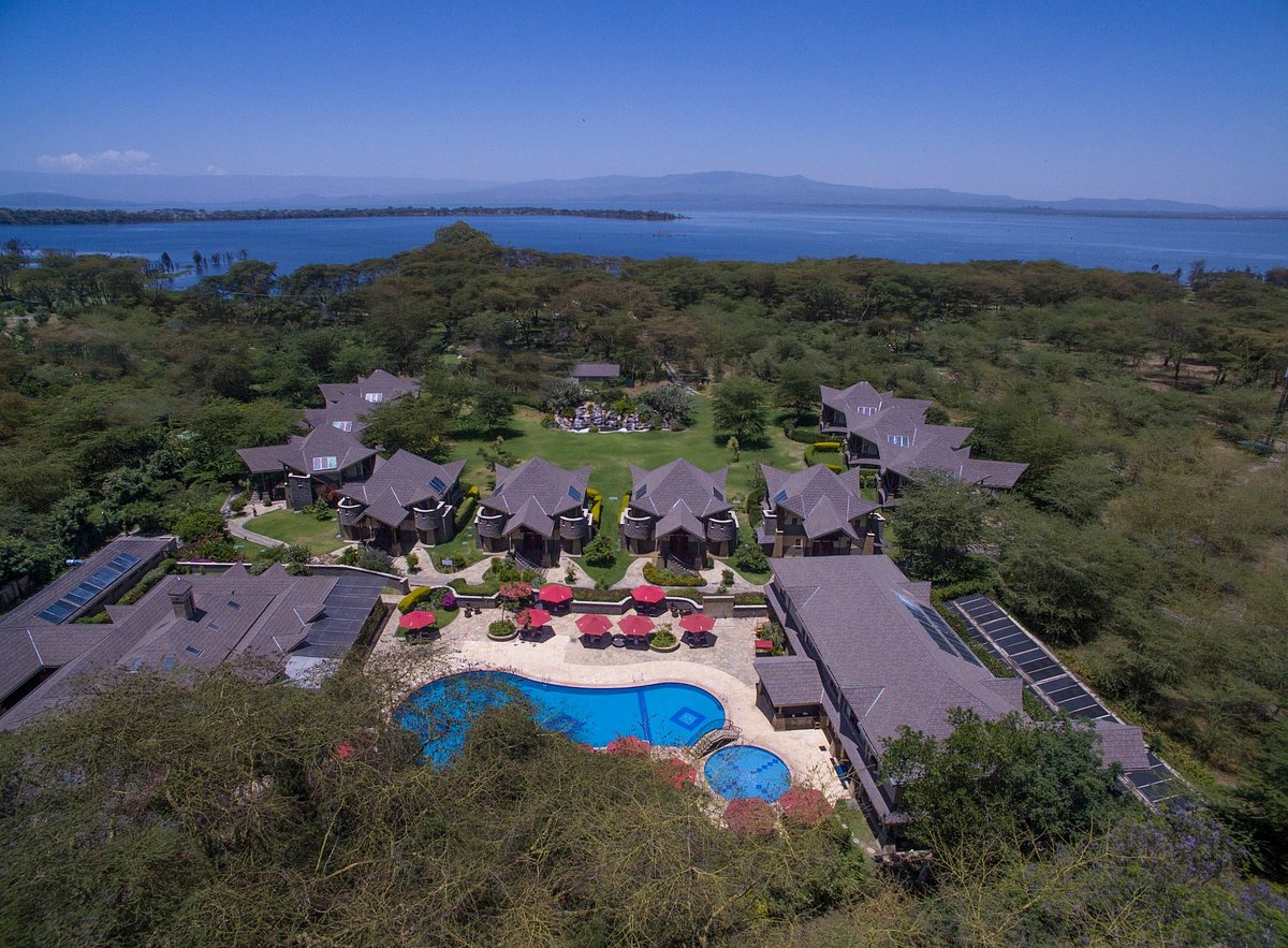 Kenia Enashipai Resort & Spa am Lake Naivasha Rift Valley, Aerial View