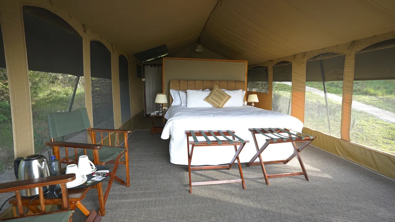 Kenia Masai Mara Safari Unterkunft Mara Elatia Camp Zelt