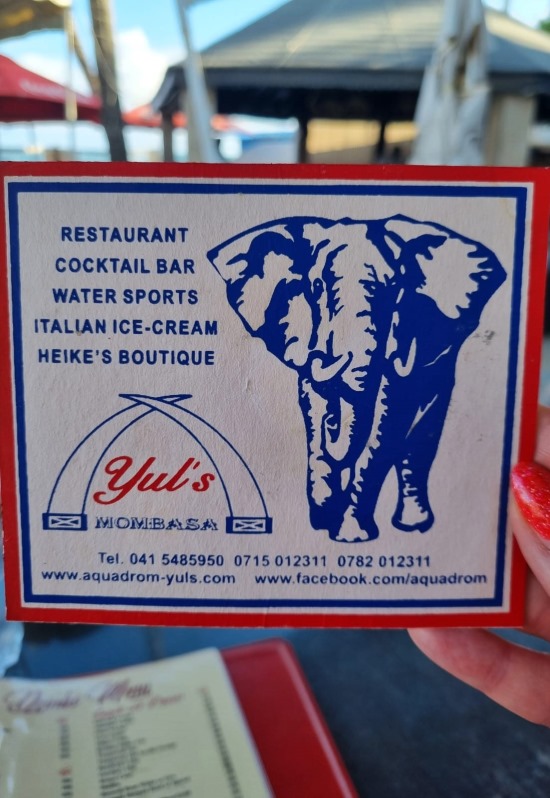 Kenia Restaurant am Bamburi Beach: Yul's
