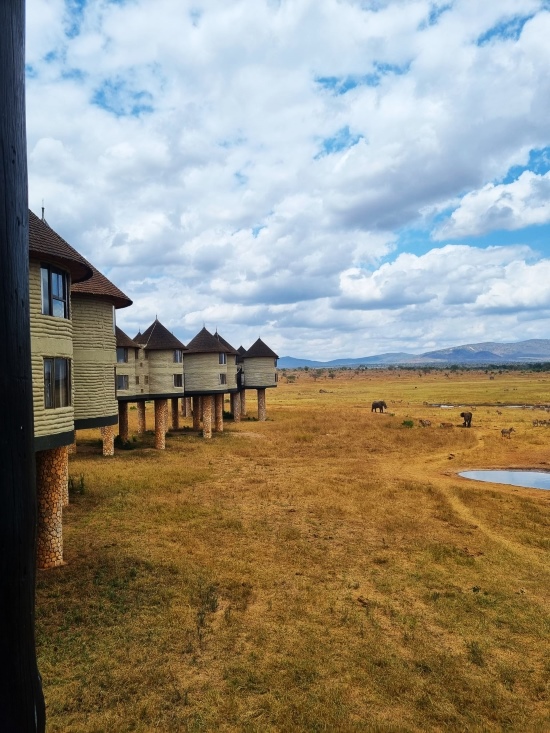 Kenia Safariunterkunft Salt Lick Safari Lodge - Ausblick - keniaurlaub.de