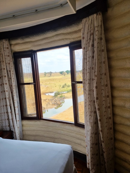 Kenia Safariunterkunft Salt Lick Safari Lodge - Zimmerausblick - keniaurlaub.de
