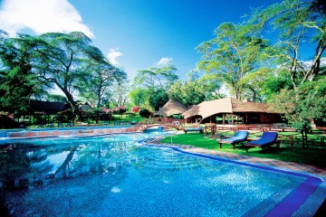 Pool in der Lake Naivasha Sopa Lodge
