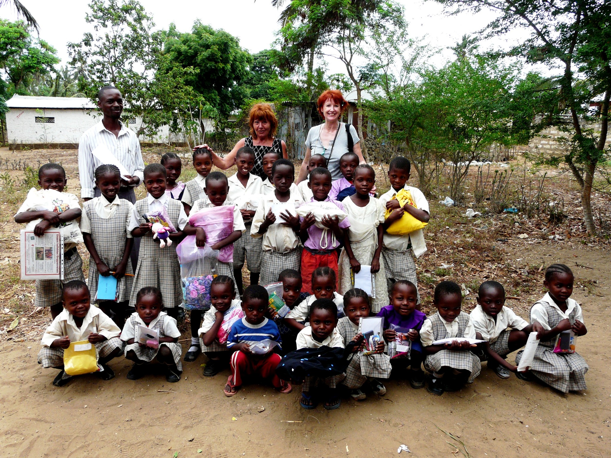 Besuch der Barsam Junior School in Kenia im Januar 2009