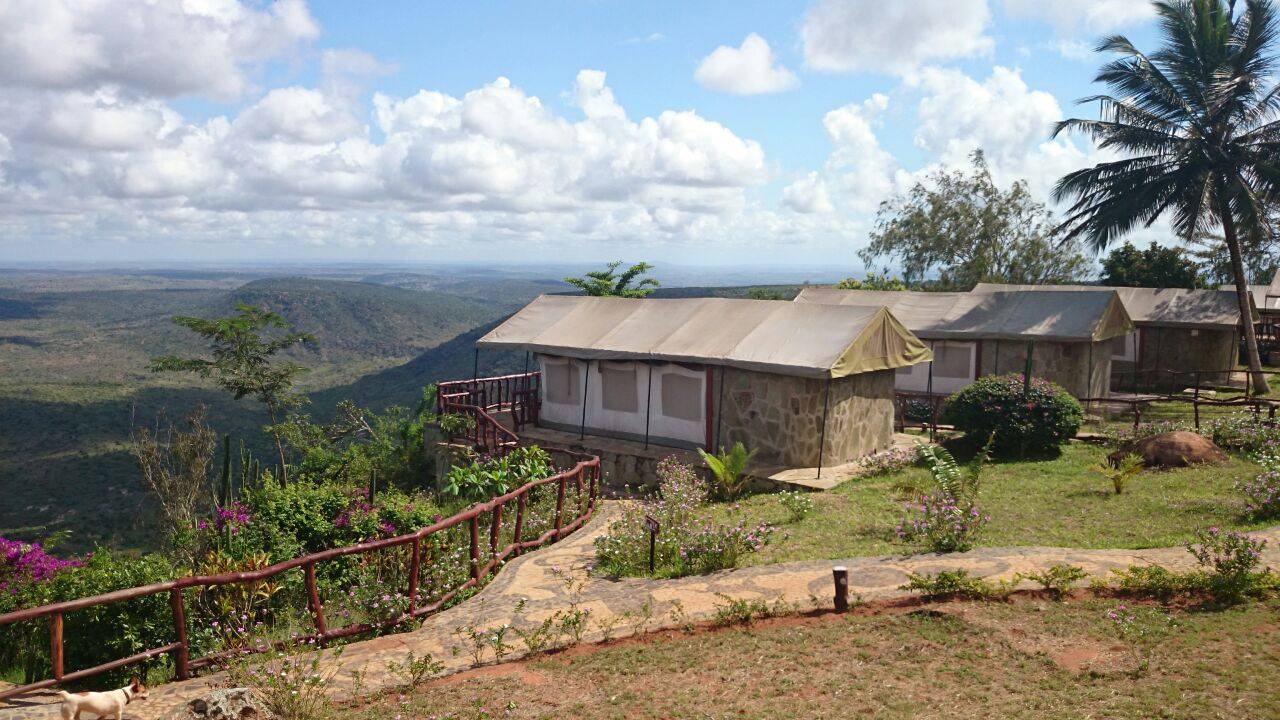 Shimba Hills Green Safari Lodge Gelände 3