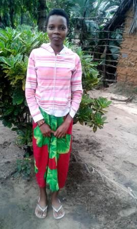 Grace ehemaliges Patenkind der Patenschule Keniaurlaub Keniareise 2020